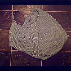 Patagonia Green Striped Dress, Small